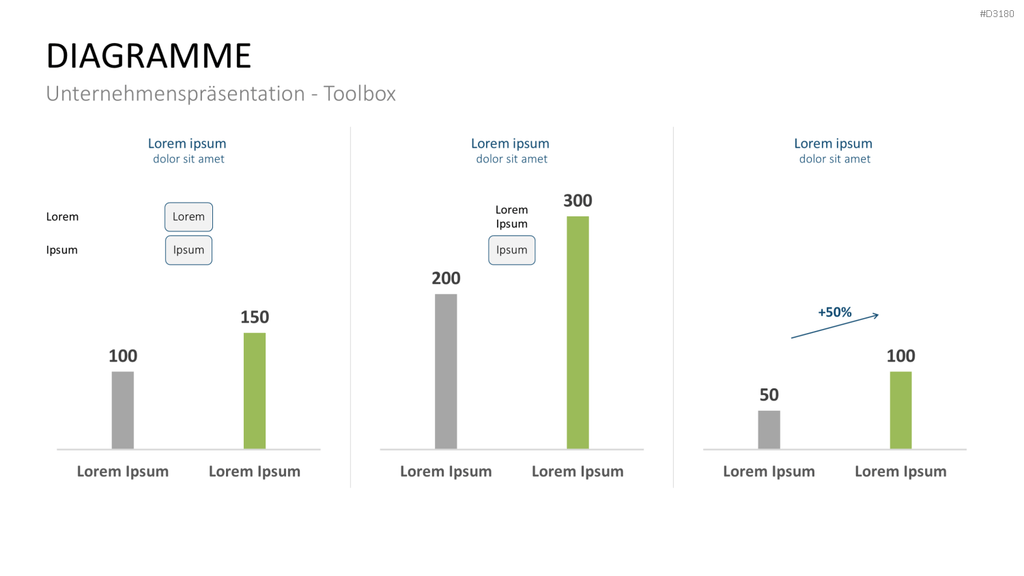 Unternehmenspräsentation-Toolbox PowerPoint-Vorlage