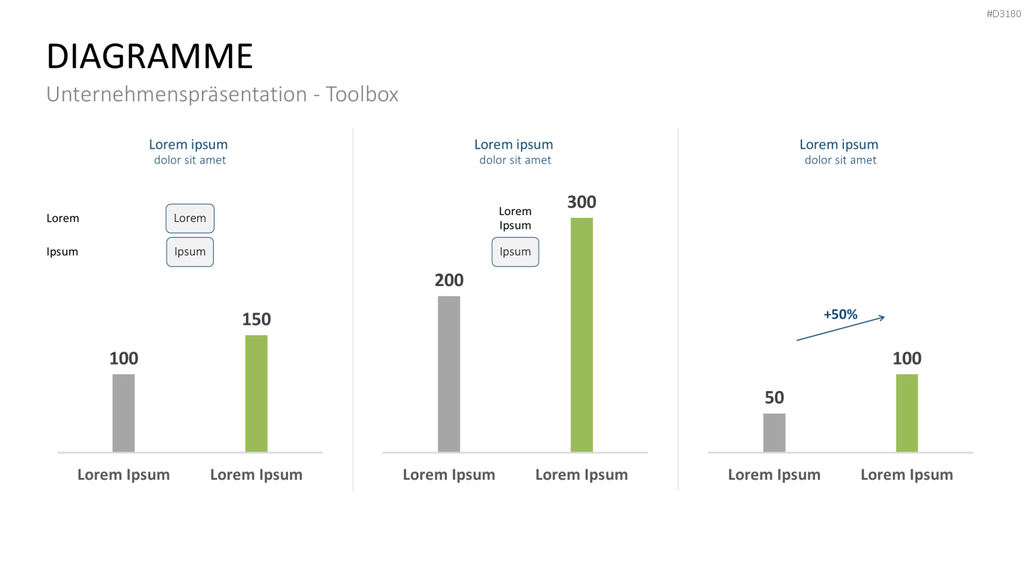 Unternehmenspräsentation-Toolbox PowerPoint-Vorlage