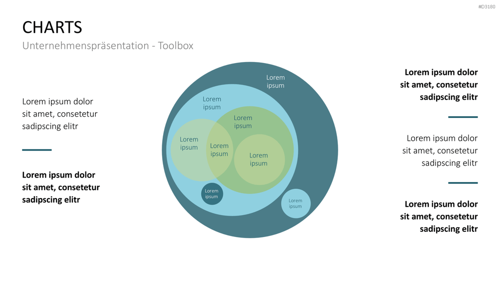 Unternehmenspräsentation-Toolbox PowerPoint-Vorlage
