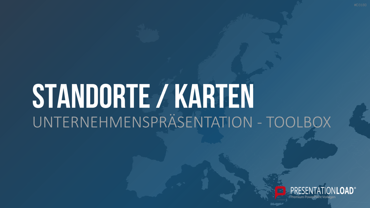 Unternehmenspräsentation-Toolbox PowerPoint-Vorlage
