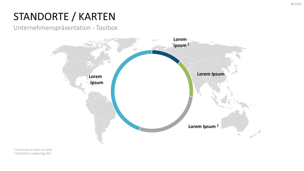 Unternehmenspräsentation-Toolbox PowerPoint-Vorlage