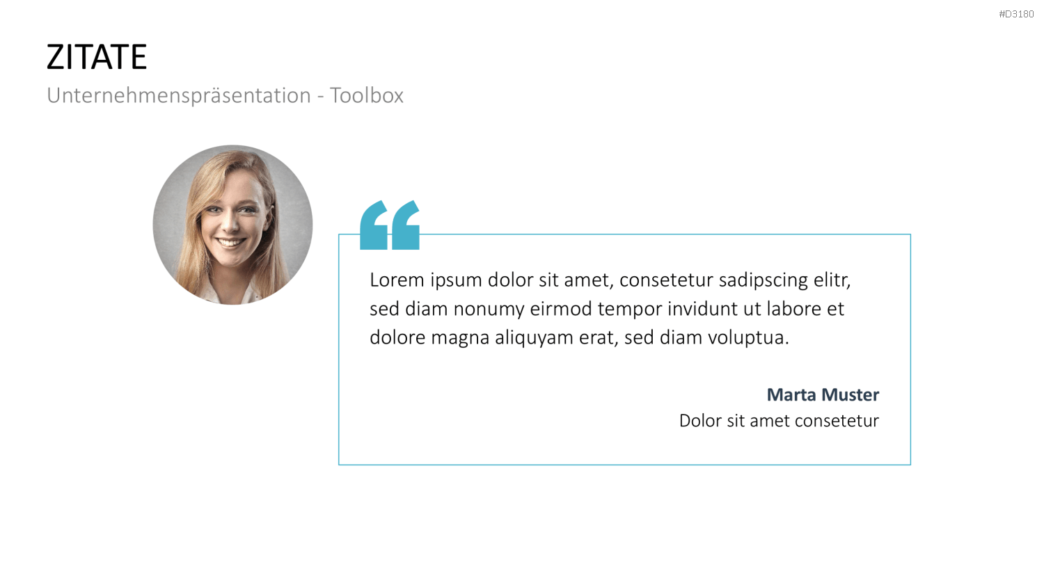 Unternehmenspräsentation-Toolbox PowerPoint-Vorlage