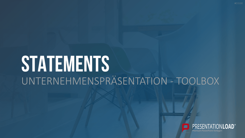 Unternehmenspräsentation-Toolbox PowerPoint-Vorlage