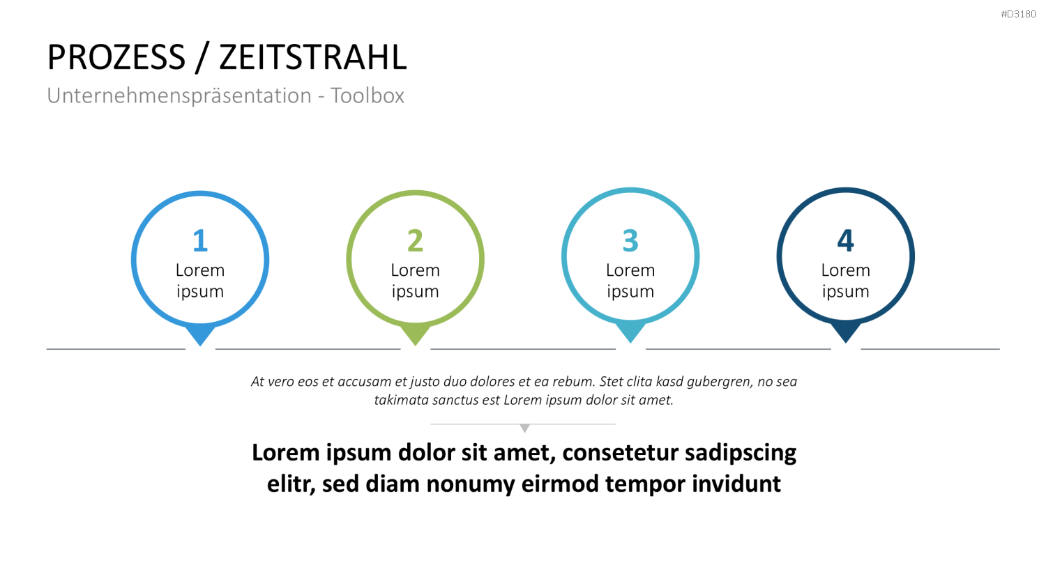 Unternehmenspräsentation-Toolbox PowerPoint-Vorlage