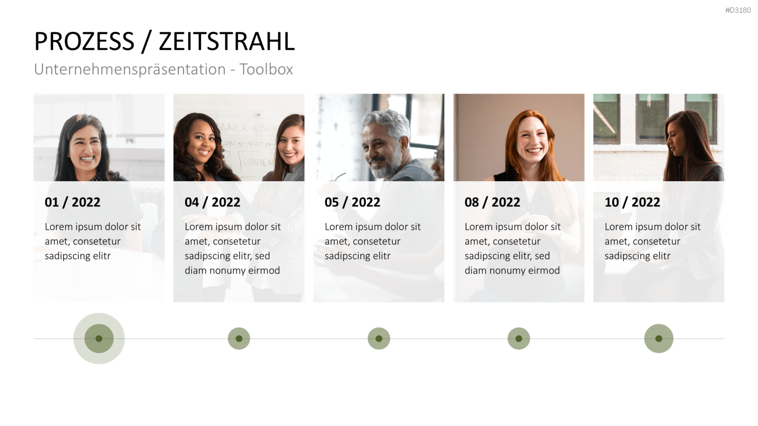 Unternehmenspräsentation-Toolbox PowerPoint-Vorlage