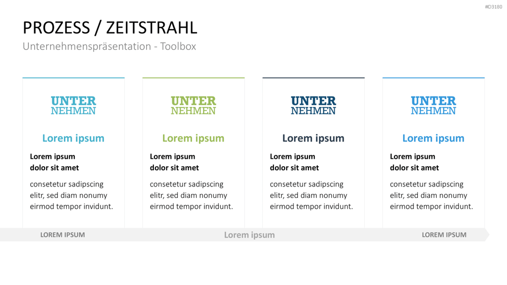 Unternehmenspräsentation-Toolbox PowerPoint-Vorlage