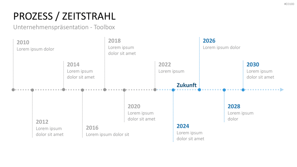 Unternehmenspräsentation-Toolbox PowerPoint-Vorlage