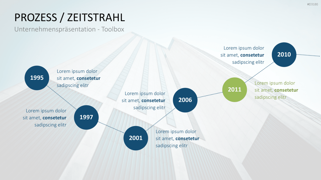 Unternehmenspräsentation-Toolbox PowerPoint-Vorlage