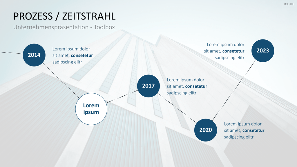 Unternehmenspräsentation-Toolbox PowerPoint-Vorlage