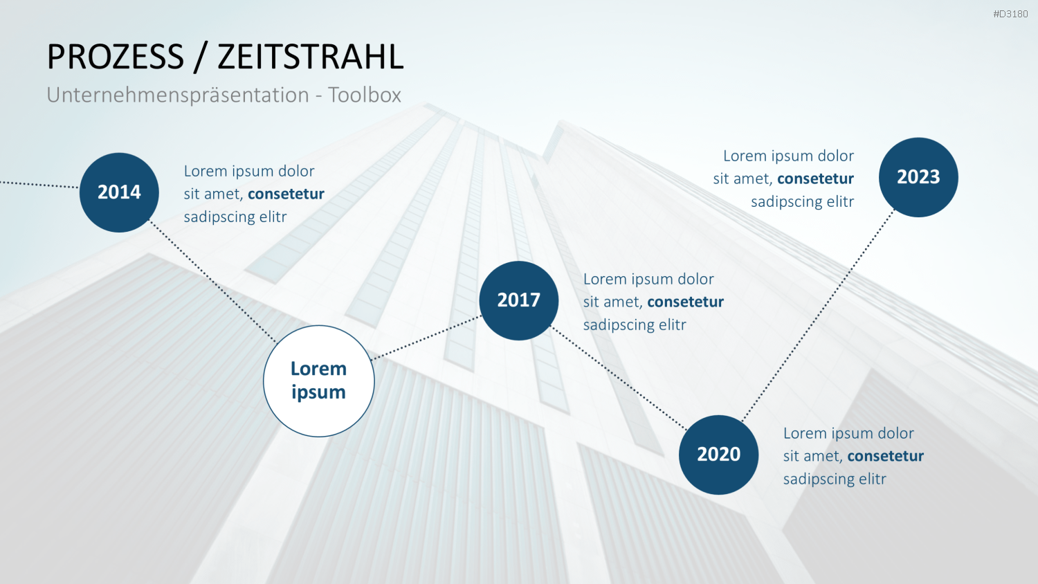 Unternehmenspräsentation-Toolbox PowerPoint-Vorlage
