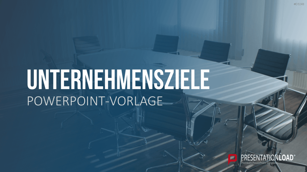 Unternehmensziele PowerPoint-Vorlage