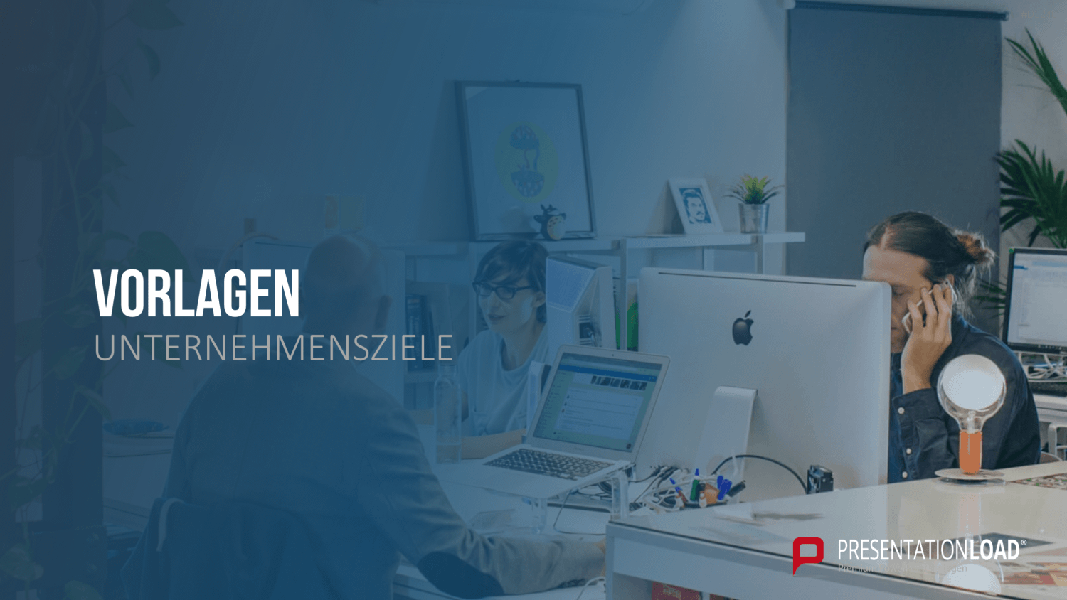 Unternehmensziele PowerPoint-Vorlage