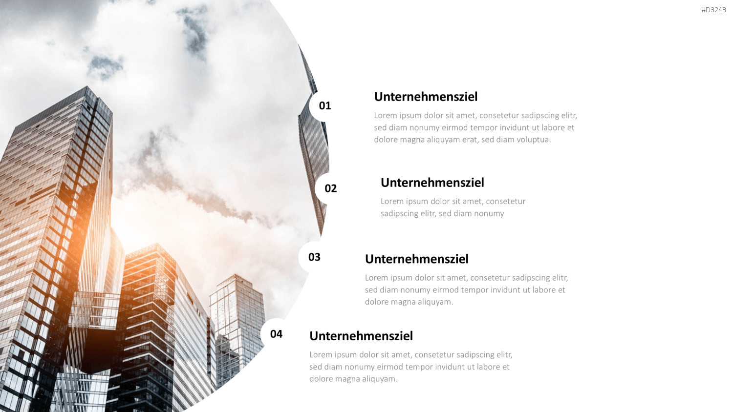 Unternehmensziele PowerPoint-Vorlage