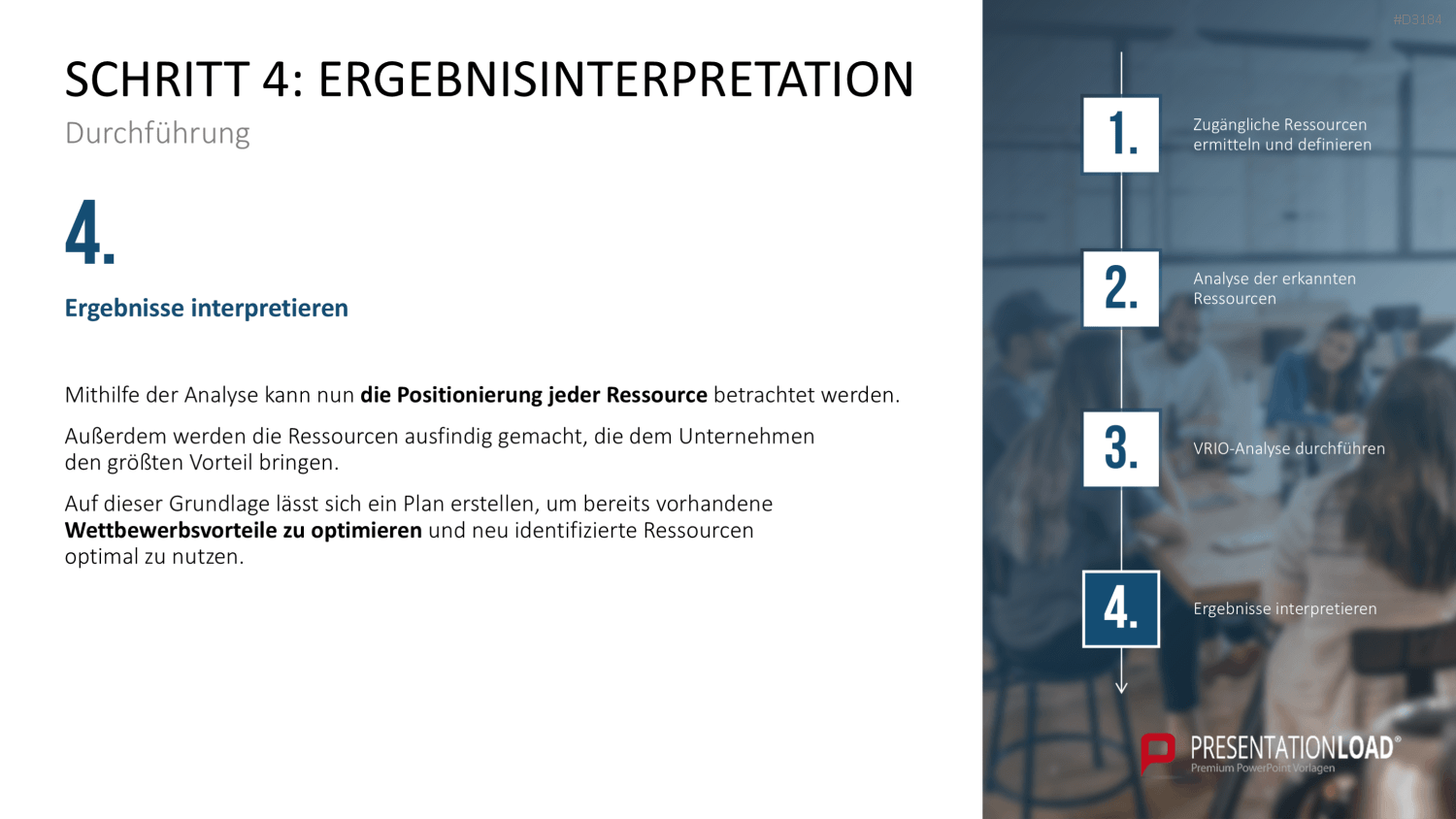 VRIO Analyse PowerPoint-Vorlage