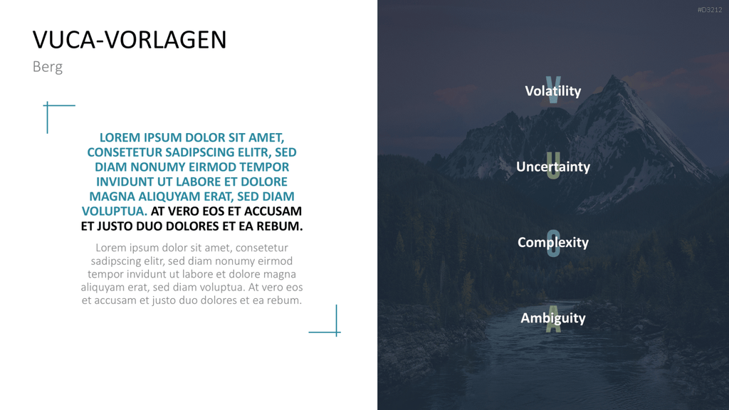 VUCA PowerPoint-Vorlage