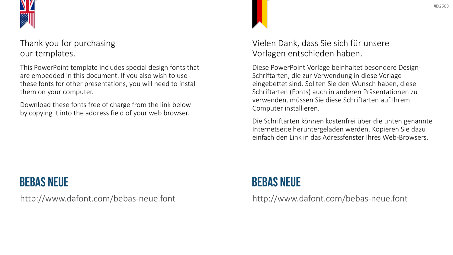 PowerPoint Vorlagen Download-Anleitung zweisprachig