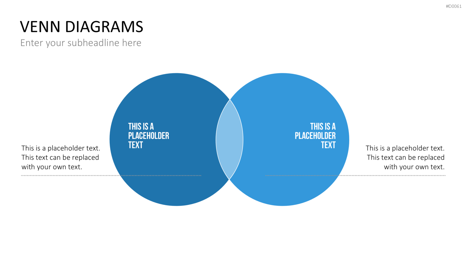 Venn-Diagramme PowerPoint-Vorlage