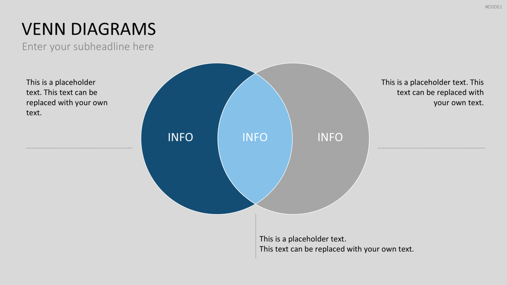 Venn-Diagramme PowerPoint-Vorlage