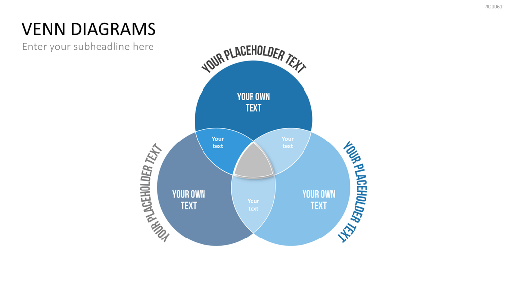 Venn-Diagramme PowerPoint-Vorlage