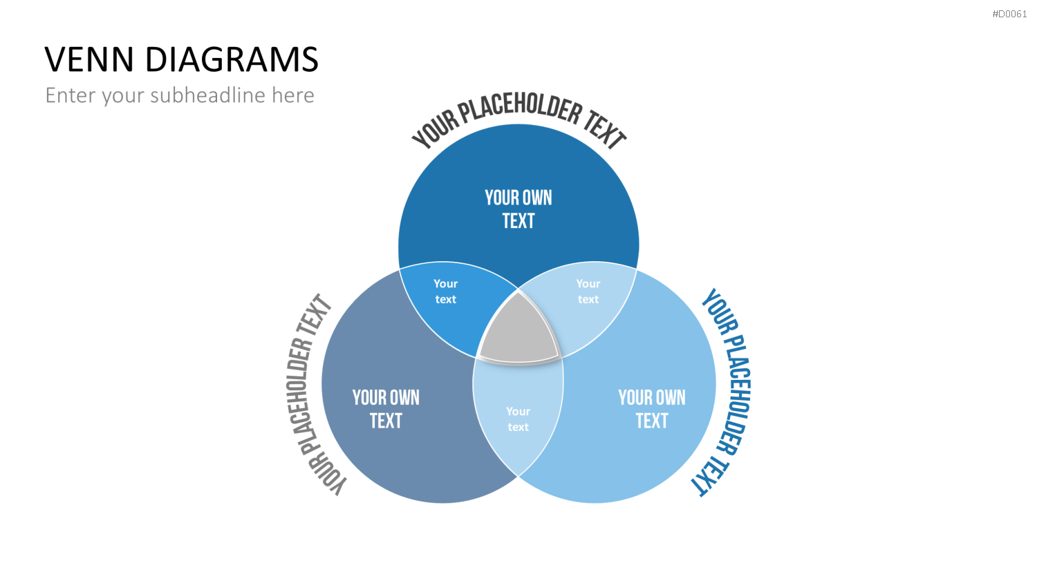 Venn-Diagramme PowerPoint-Vorlage