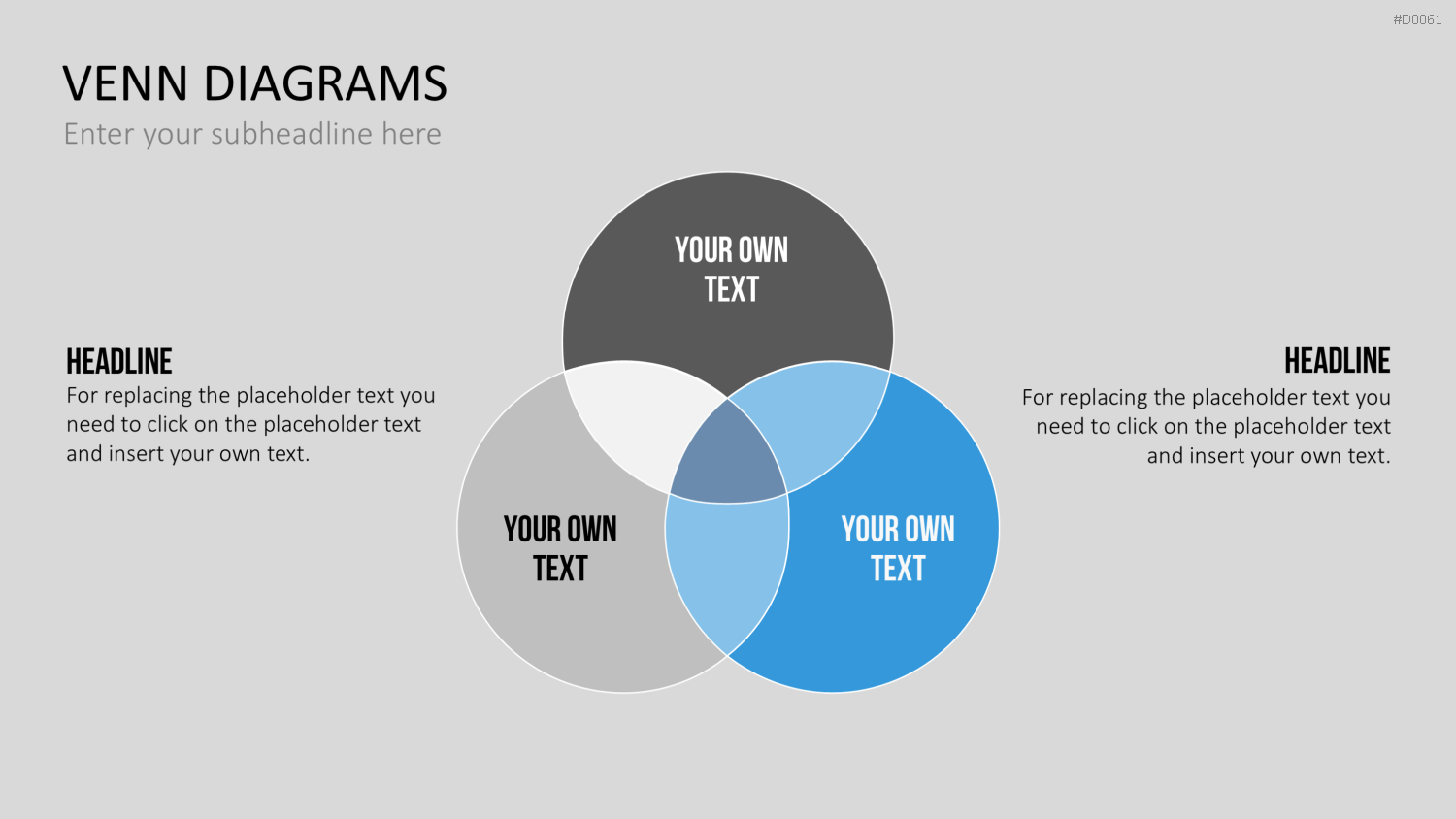 Venn-Diagramme PowerPoint-Vorlage