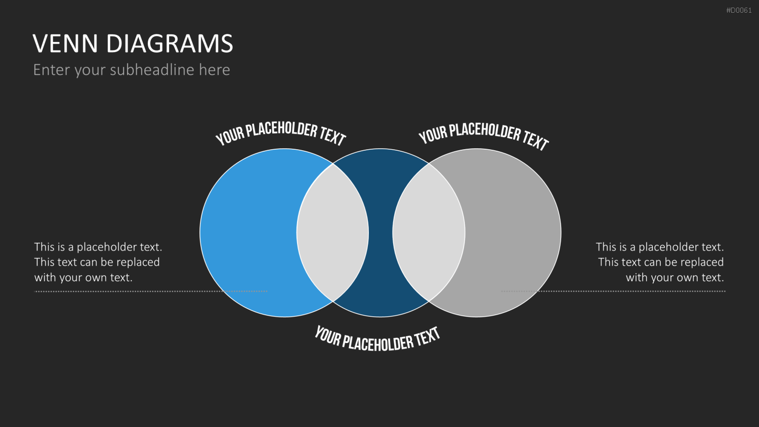 Venn-Diagramme PowerPoint-Vorlage