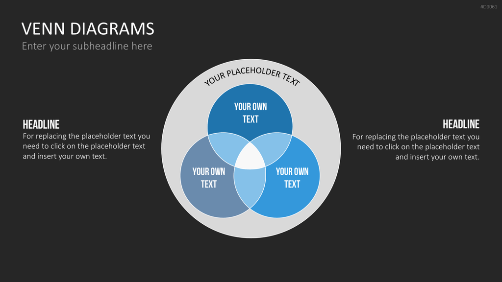 Venn-Diagramme PowerPoint-Vorlage