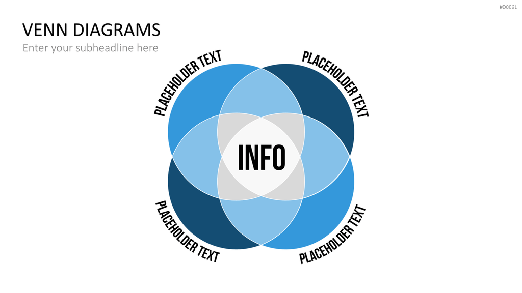 Venn-Diagramme PowerPoint-Vorlage