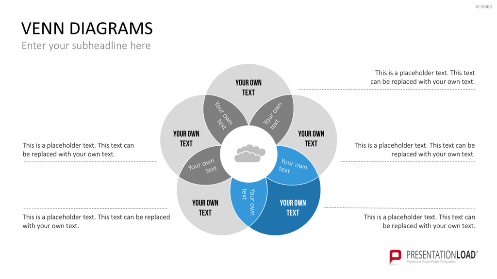 Venn-Diagramme PowerPoint-Vorlage