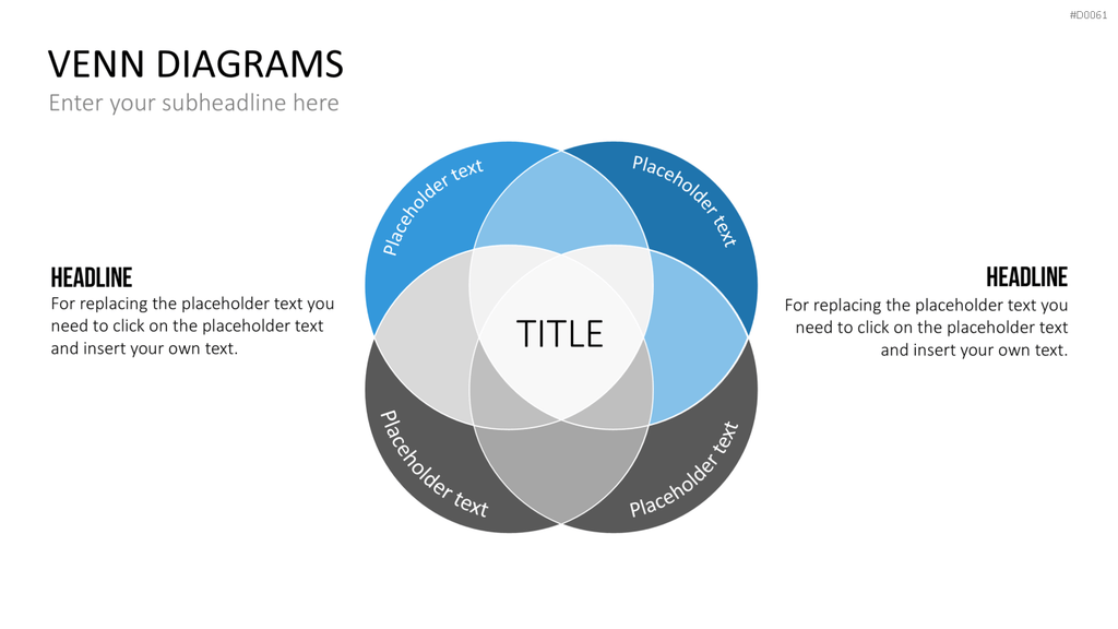 Venn-Diagramme PowerPoint-Vorlage