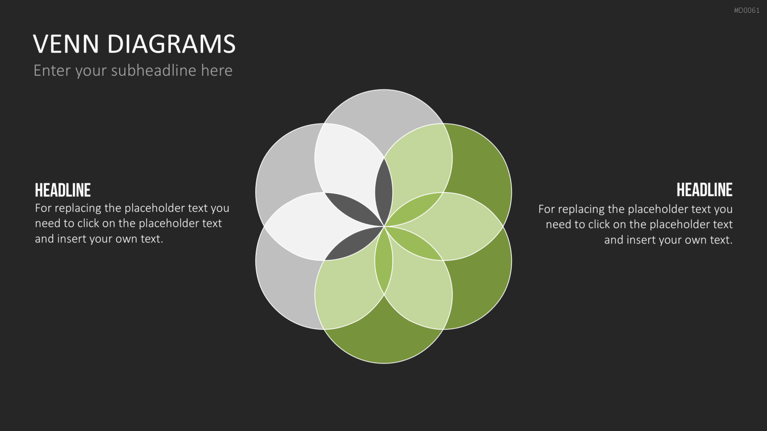 Venn-Diagramme PowerPoint-Vorlage