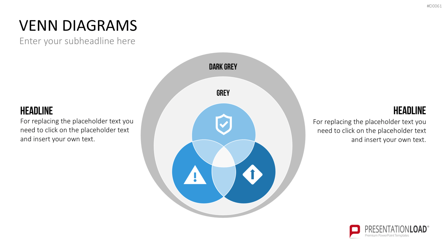 Venn-Diagramme PowerPoint-Vorlage