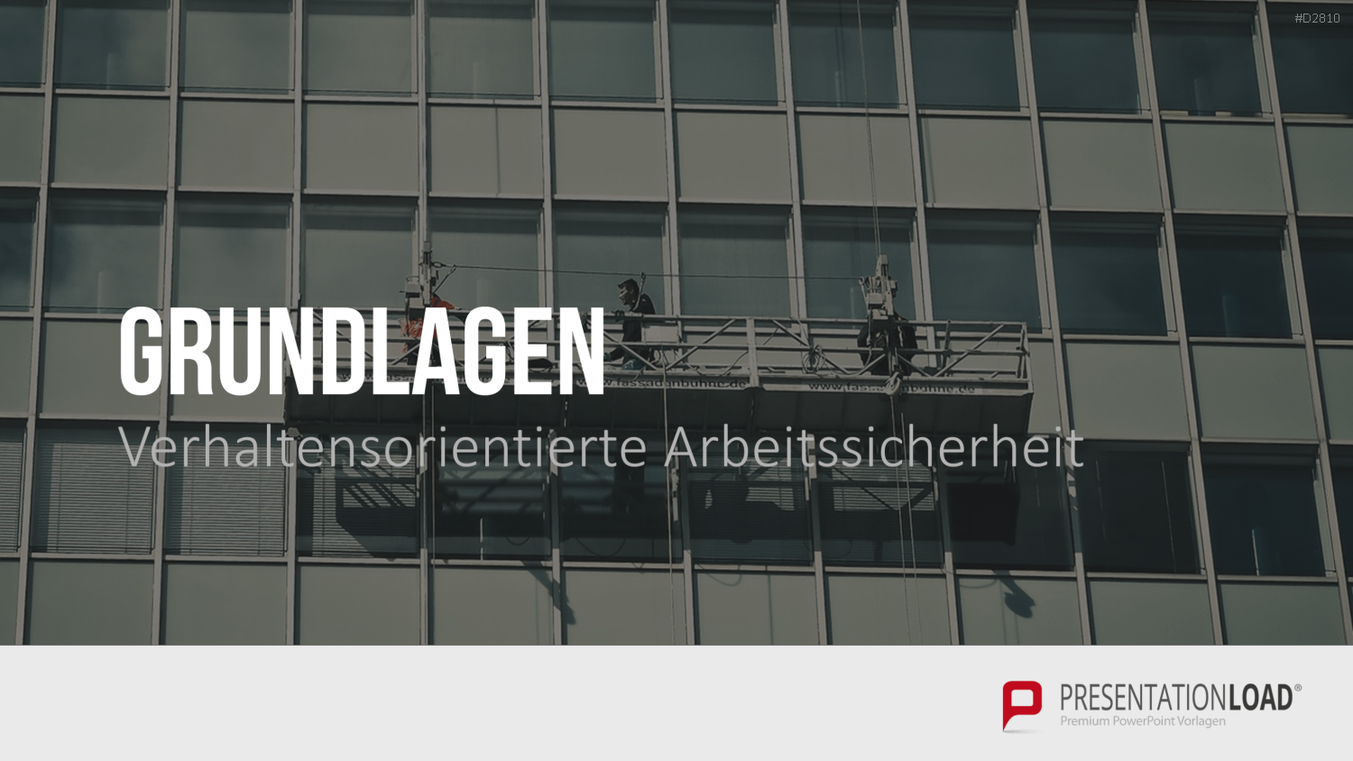 Verhaltensorientierte Arbeitssicherheit PowerPoint-Vorlage
