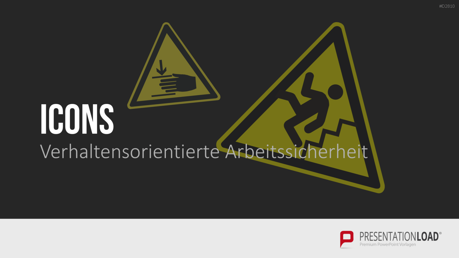 Verhaltensorientierte Arbeitssicherheit PowerPoint-Vorlage