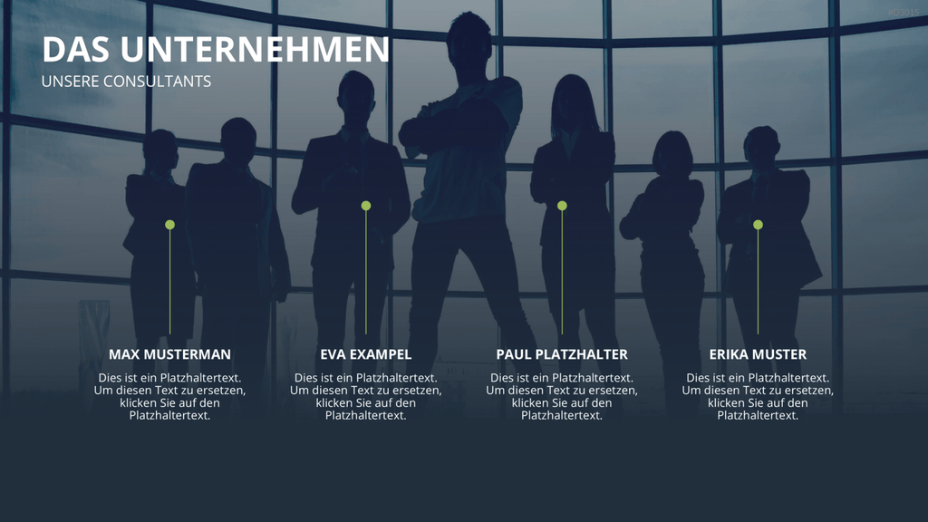 Vertriebspräsentation Consulting PowerPoint-Vorlage