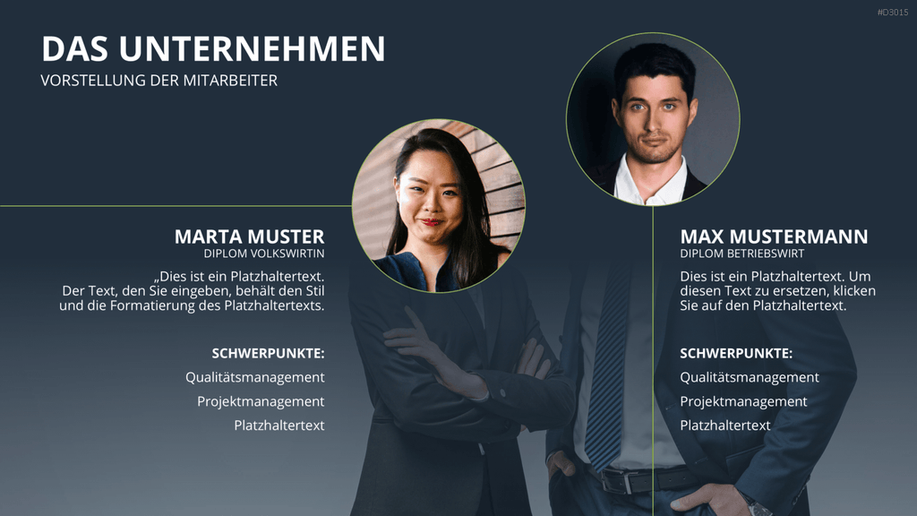 Vertriebspräsentation Consulting PowerPoint-Vorlage