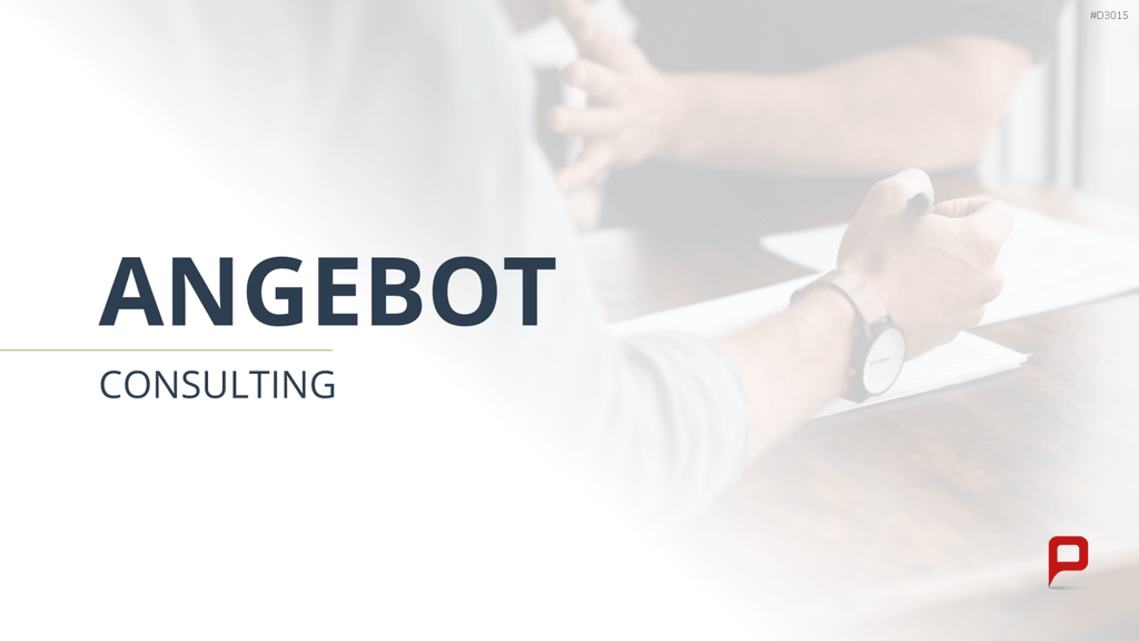Vertriebspräsentation Consulting PowerPoint-Vorlage