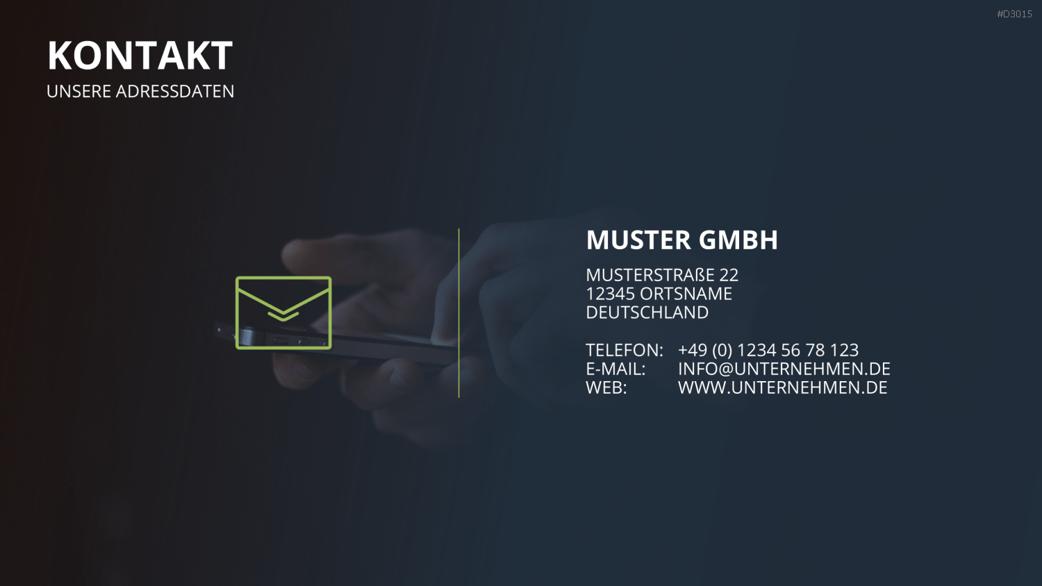 Vertriebspräsentation Consulting PowerPoint-Vorlage