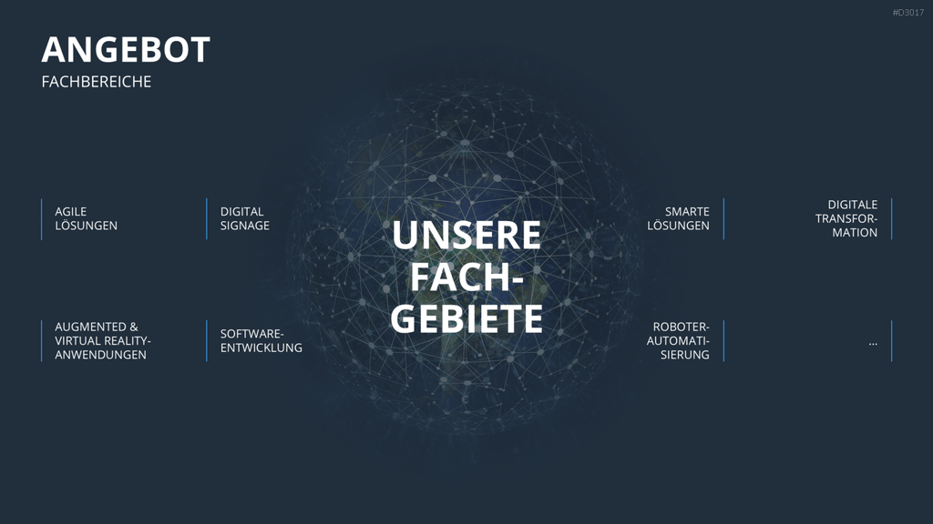 Vertriebspräsentation Digitale Dienstleistung PowerPoint-Vorlage
