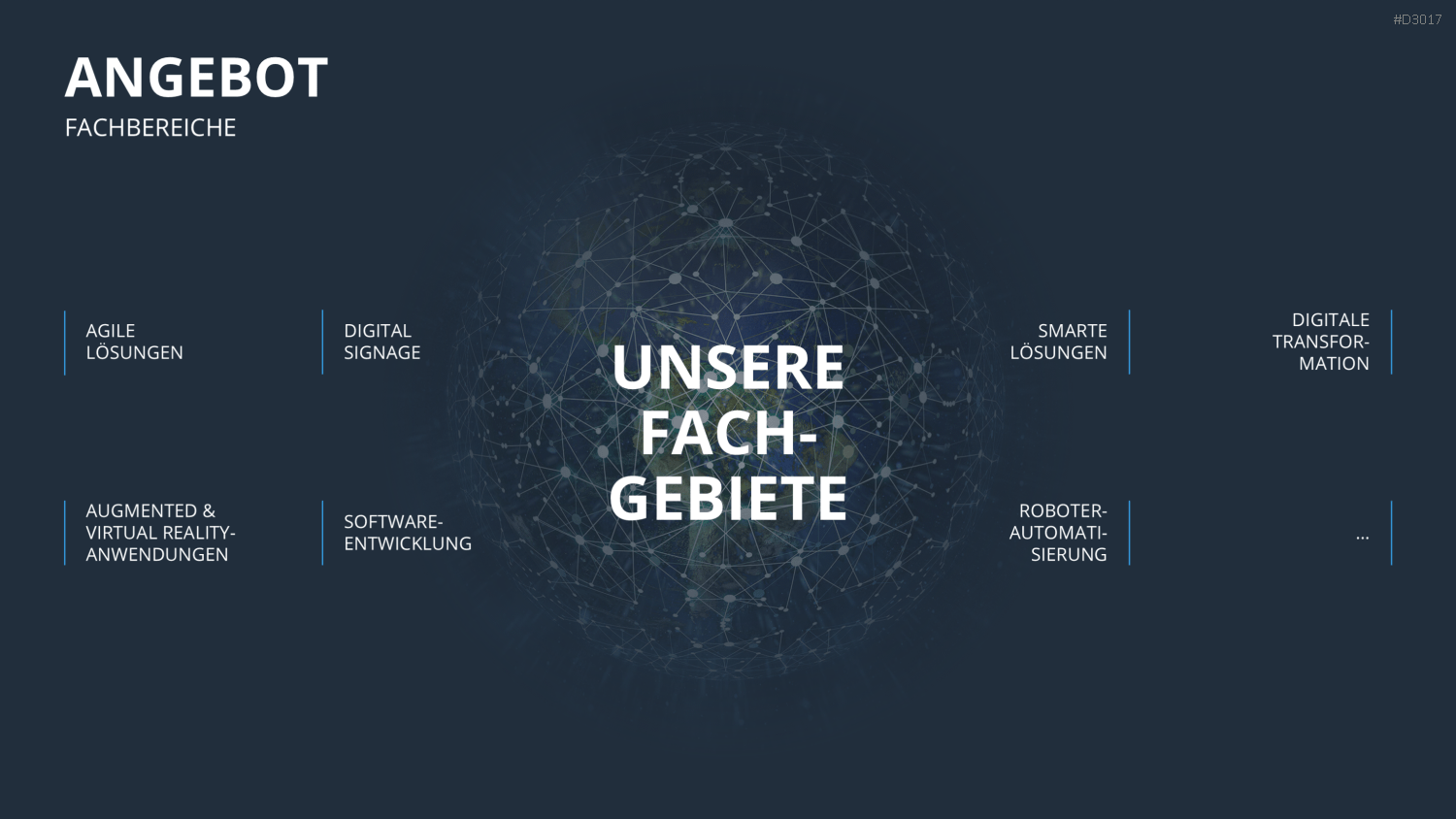 Vertriebspräsentation Digitale Dienstleistung PowerPoint-Vorlage