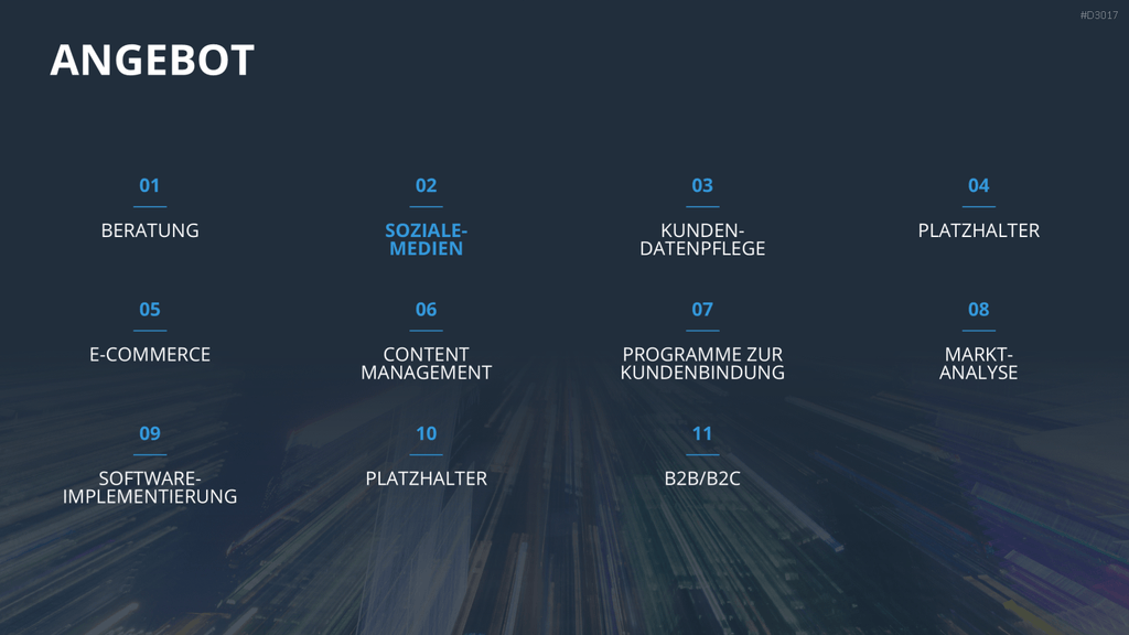 Vertriebspräsentation Digitale Dienstleistung PowerPoint-Vorlage