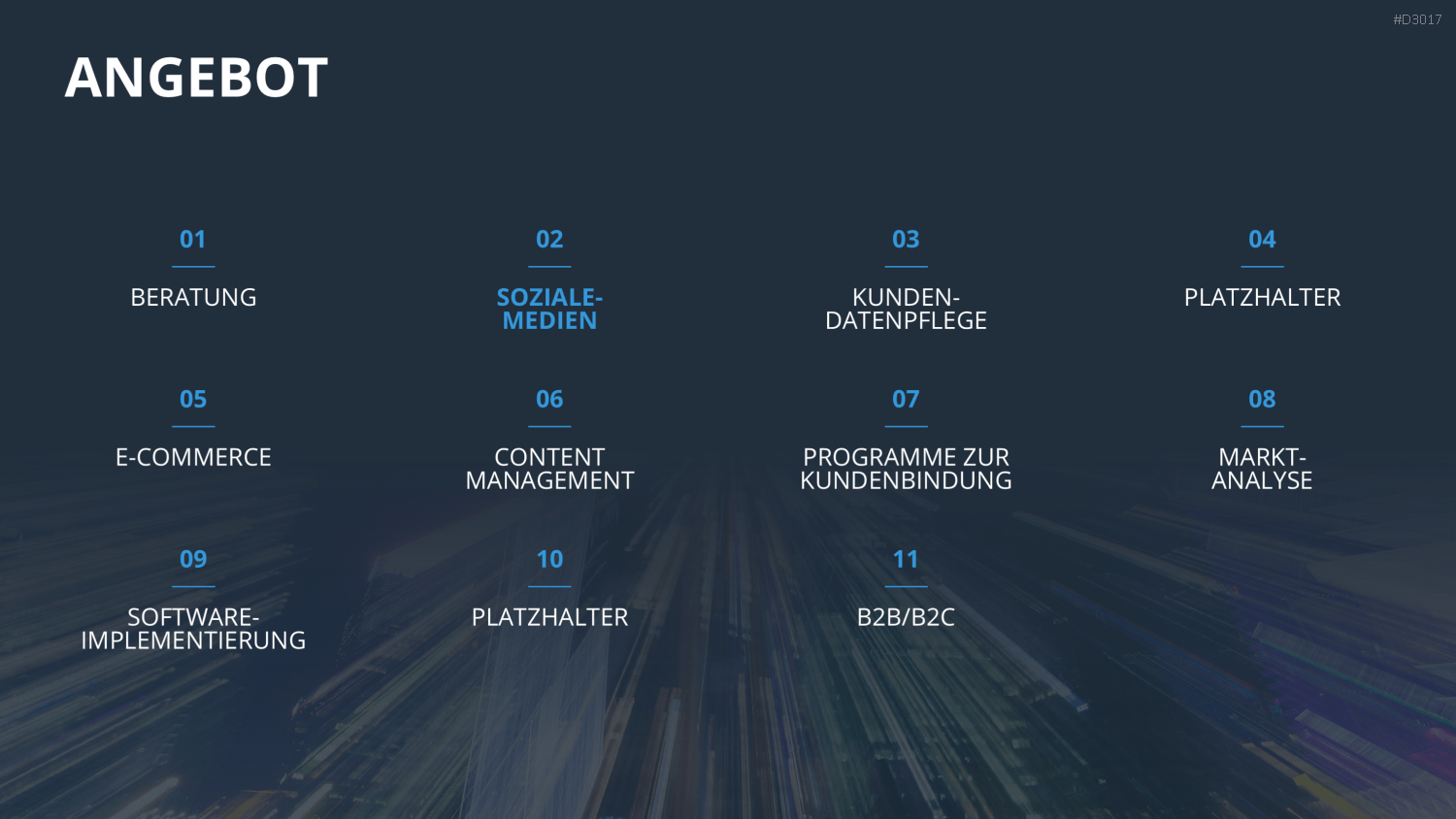 Vertriebspräsentation Digitale Dienstleistung PowerPoint-Vorlage
