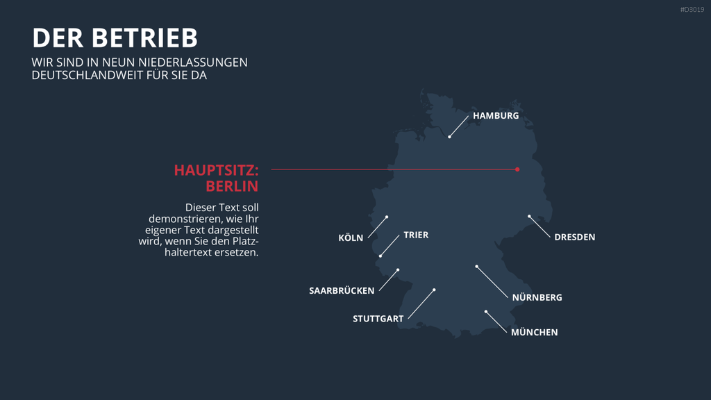 Vertriebspräsentation Handwerk PowerPoint-Vorlage