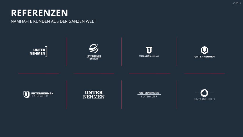 Vertriebspräsentation Handwerk PowerPoint-Vorlage