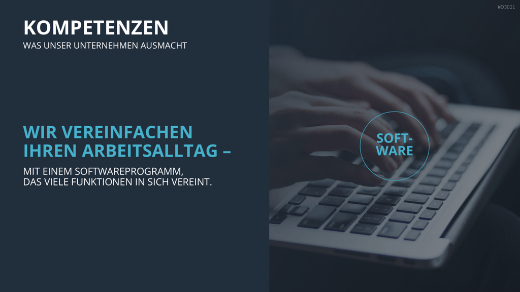 Vertriebspräsentation Software PowerPoint-Vorlage