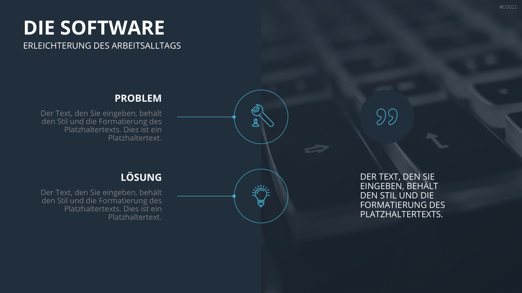 Vertriebspräsentation Software PowerPoint-Vorlage