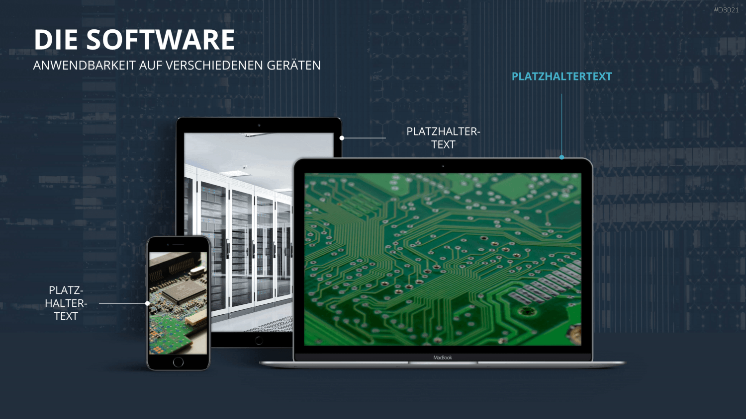 Vertriebspräsentation Software PowerPoint-Vorlage