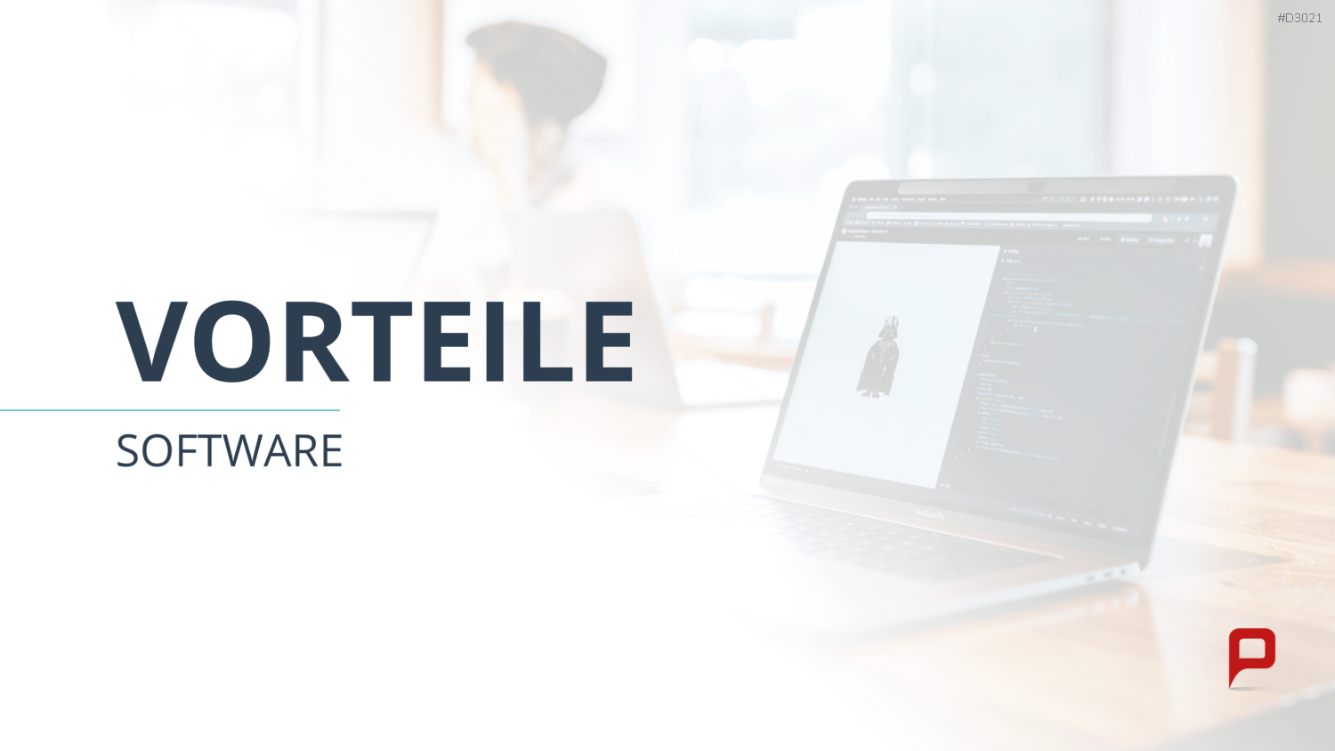 Vertriebspräsentation Software PowerPoint-Vorlage