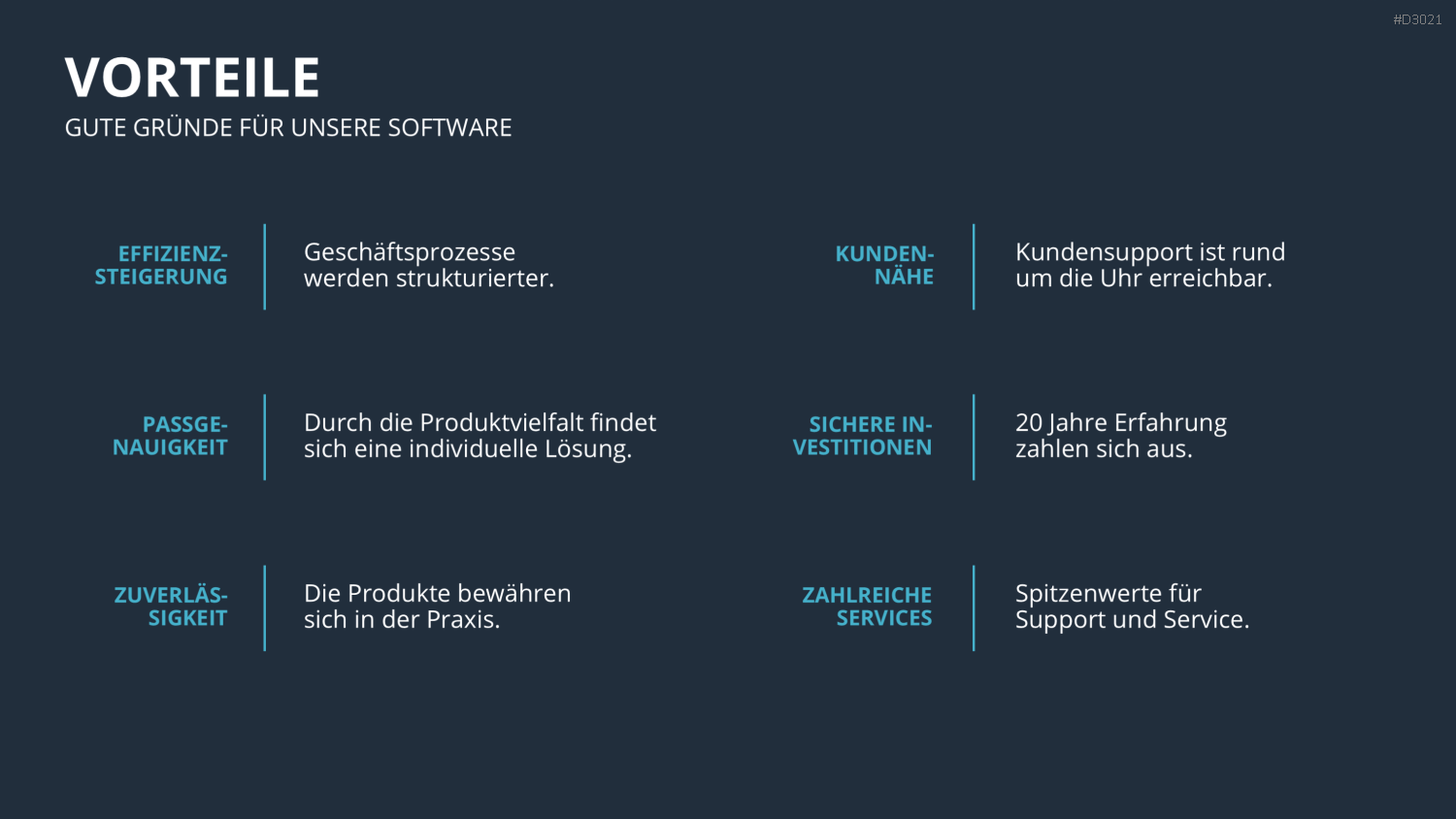 Vertriebspräsentation Software PowerPoint-Vorlage