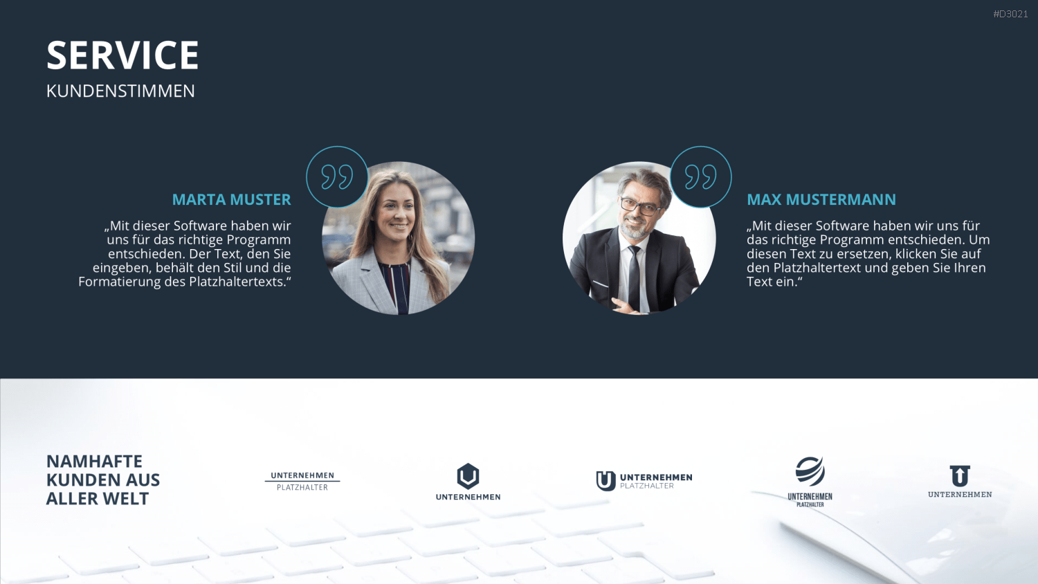 Vertriebspräsentation Software PowerPoint-Vorlage